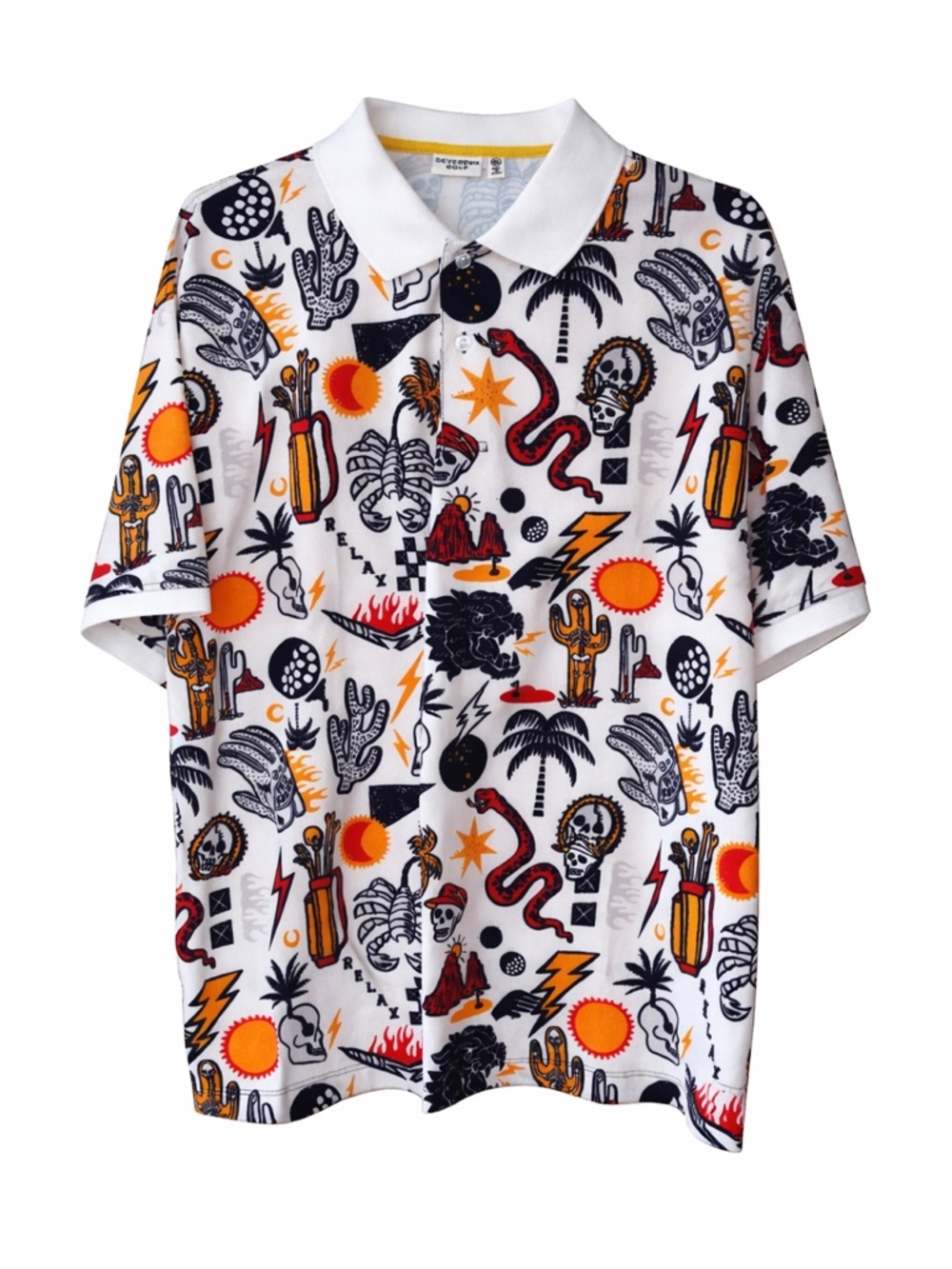 Devereux Golf Polo XL Arizona Print Performance Shirt